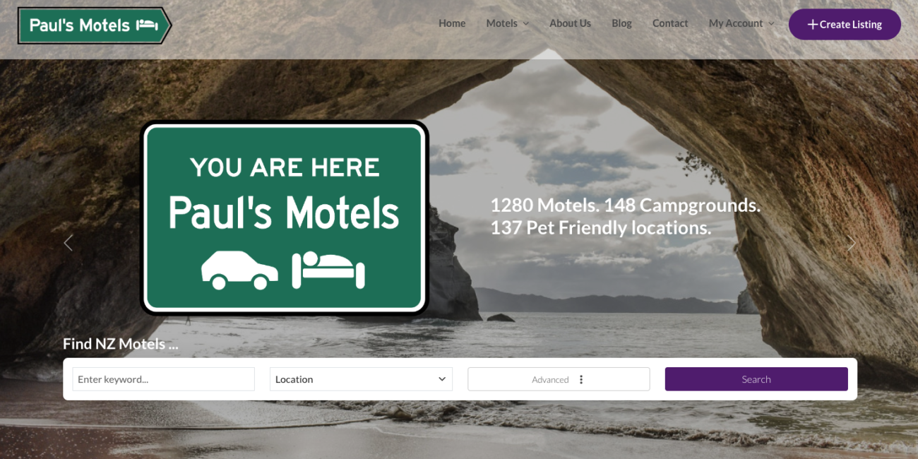 Paul's motels - New zealand's largest independent motel directory