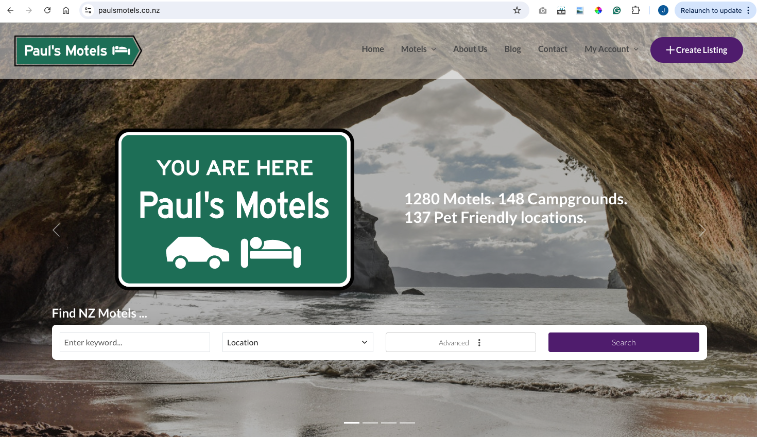 Paul's motels - New zealand's largest independent motel directory